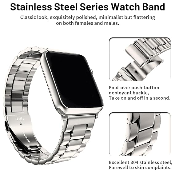 Pbuddy Stainless Steel Band And Case 42/44/45mm Pbuddy Stainless Steel Band And Case 42/44/45mm
